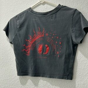 Cropped Astrology Baby-T